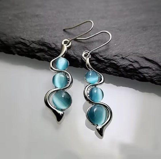 Classic Aquamarine Earrings