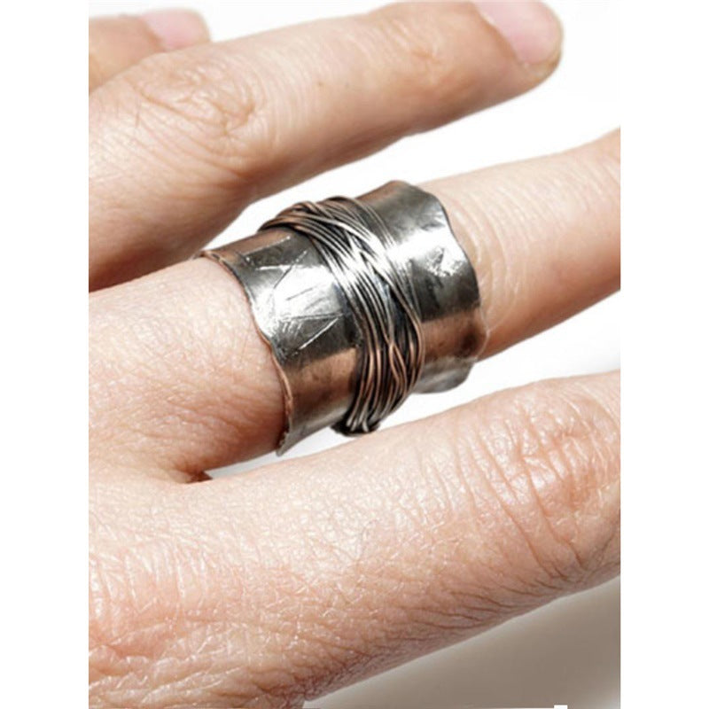 Handmade Silver Wire Ring