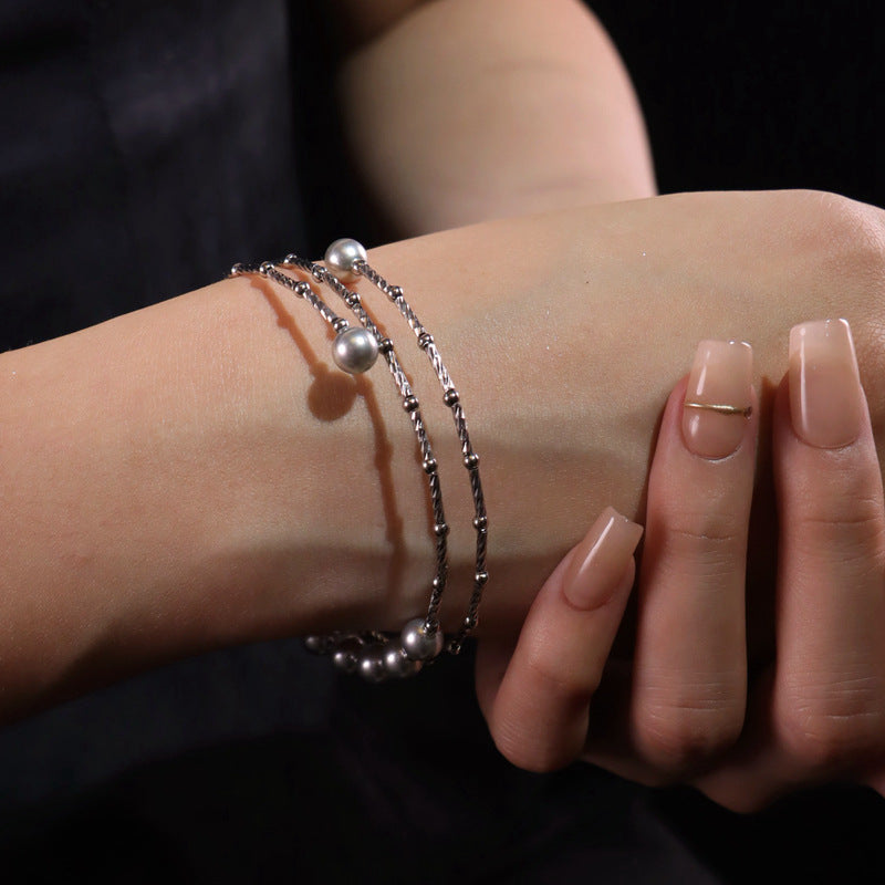 Elegant Pearl Bracelet