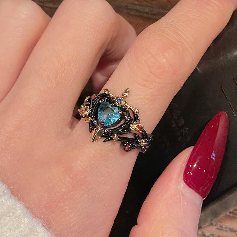 Vintage Blue Topaz Ring