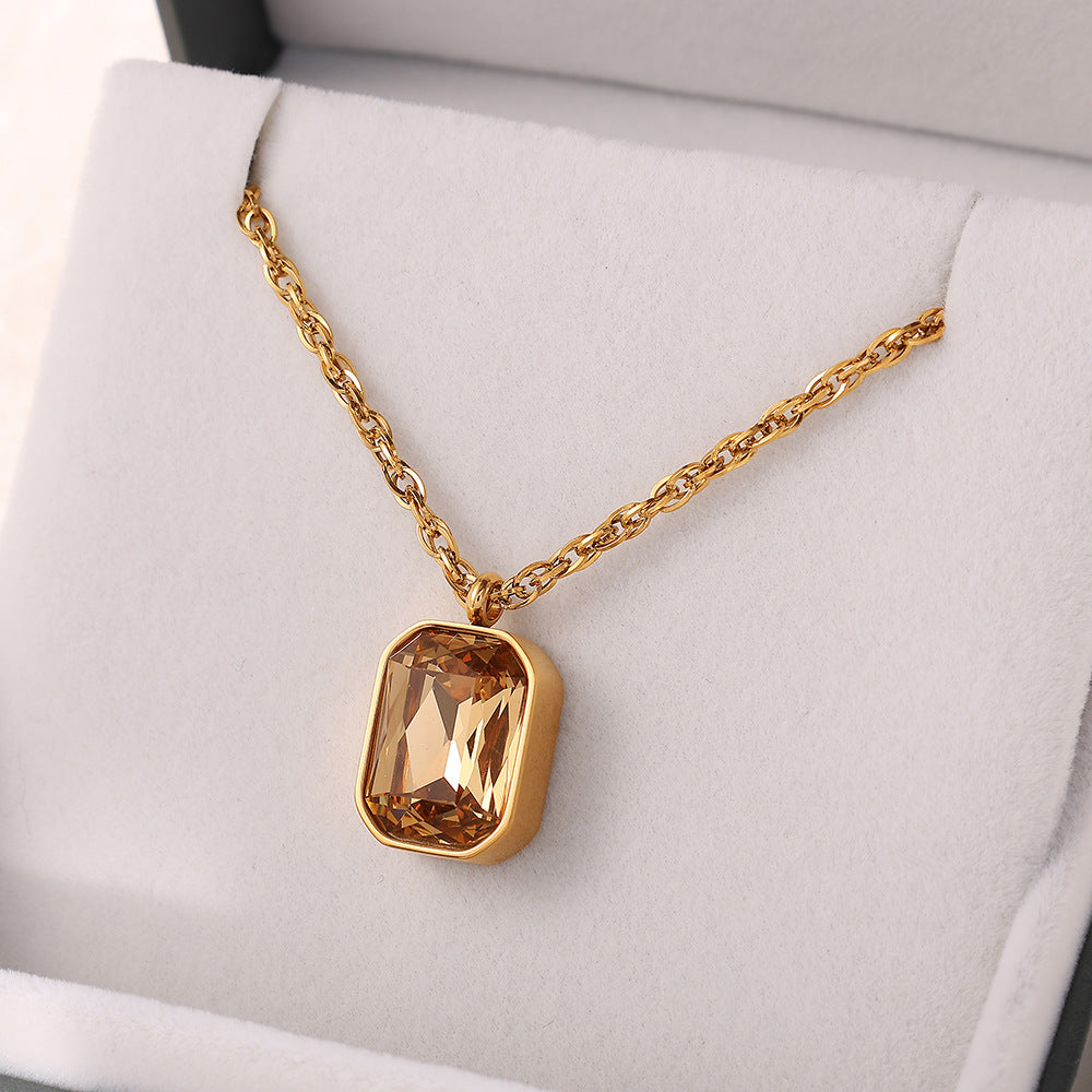 Elegant Citrine Necklace