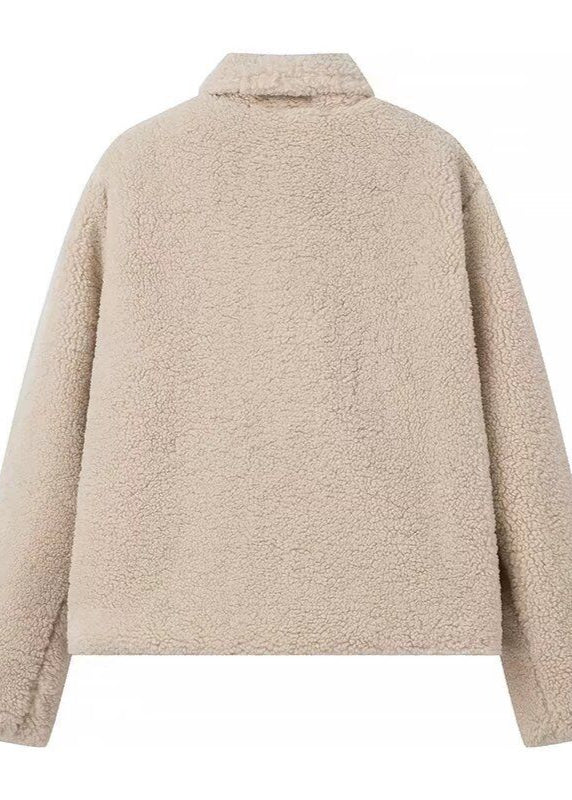 Aurora Plush Sherpa Coat – Soft Oversized Winter Jacket