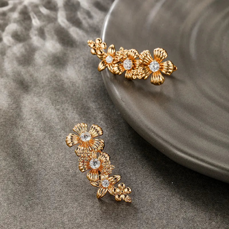 Vintage Floral Earrings