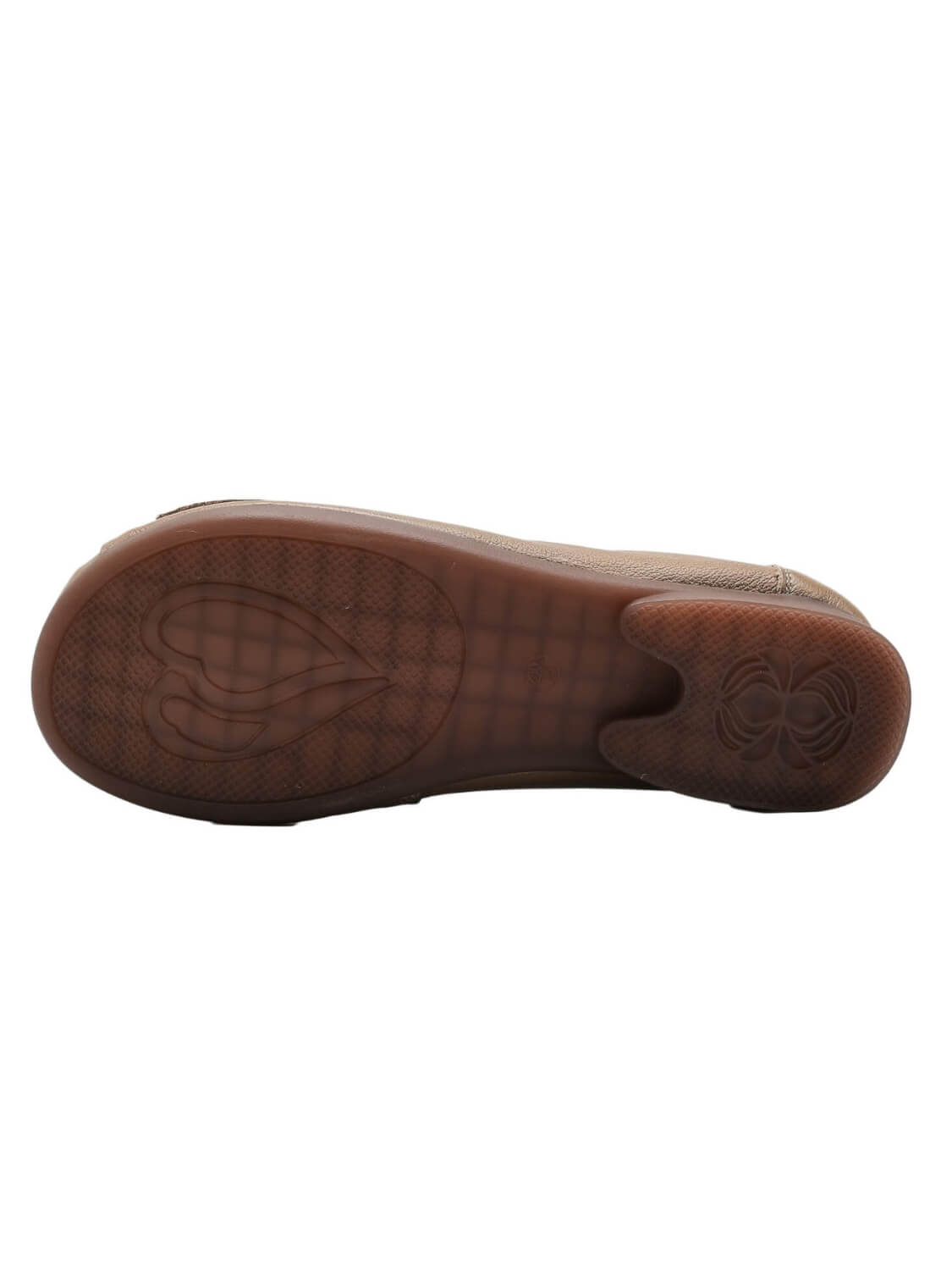 Rumour Has It | Breanne Quilted Ballet Leather Flats - Khaki