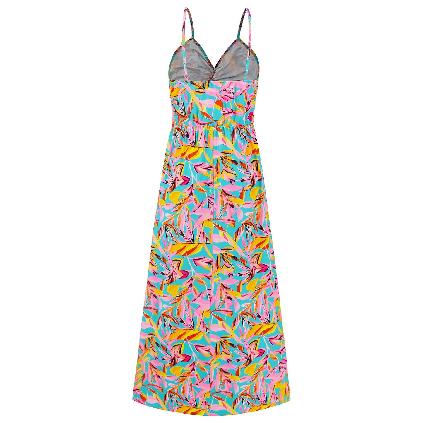 Cynthia V-neck Maxi Dress - Pink