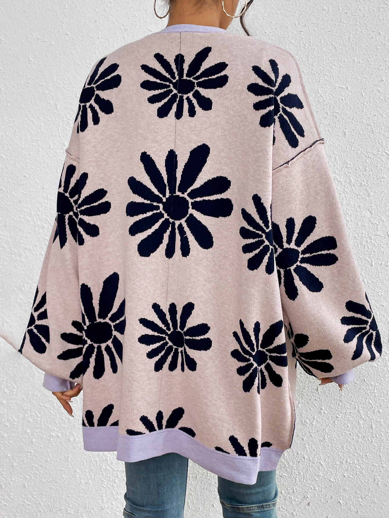 Janelle Knit Cardigan - Pink