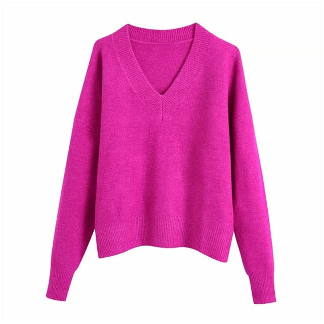 Loose Long Sleeve Soft Sweaters