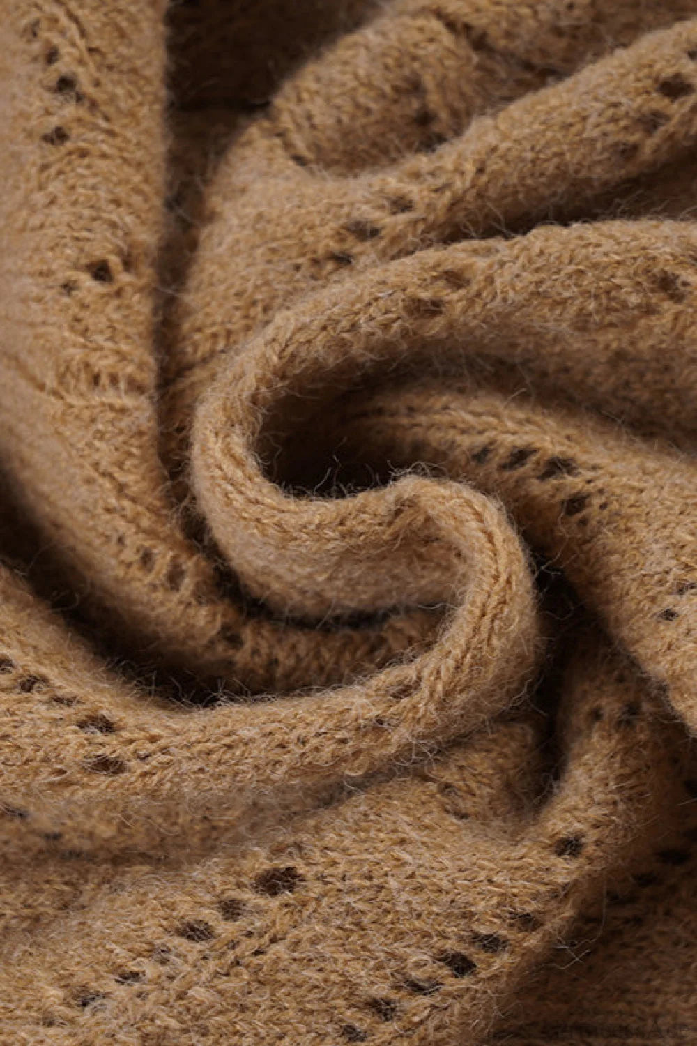 Turtleneck Slim Fitted Knit Sweater