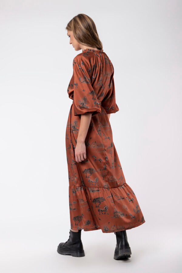Printed Maxi Dress