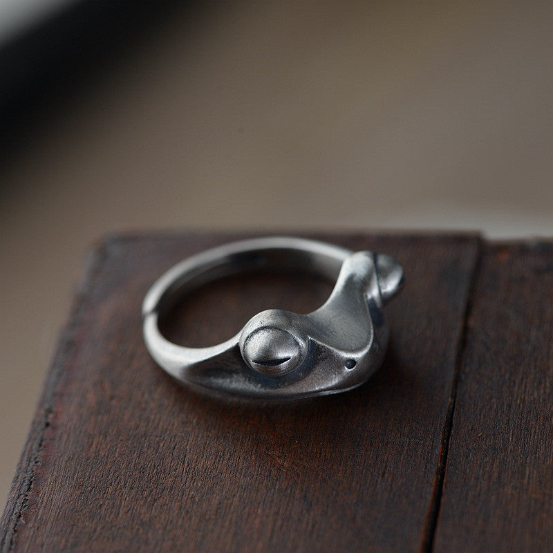 Modern Silver Ring