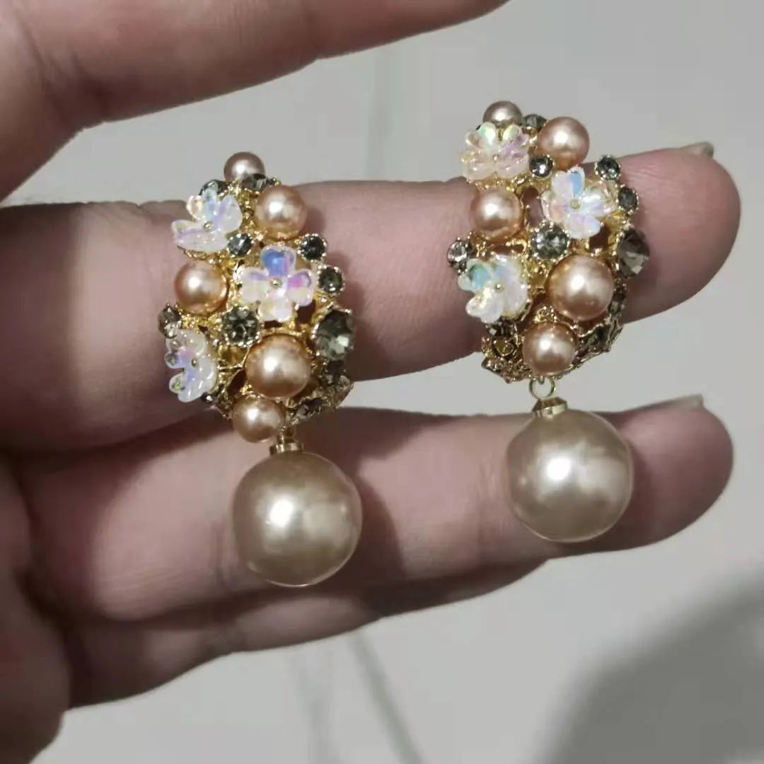 Elegant Pearl Drop Earrings