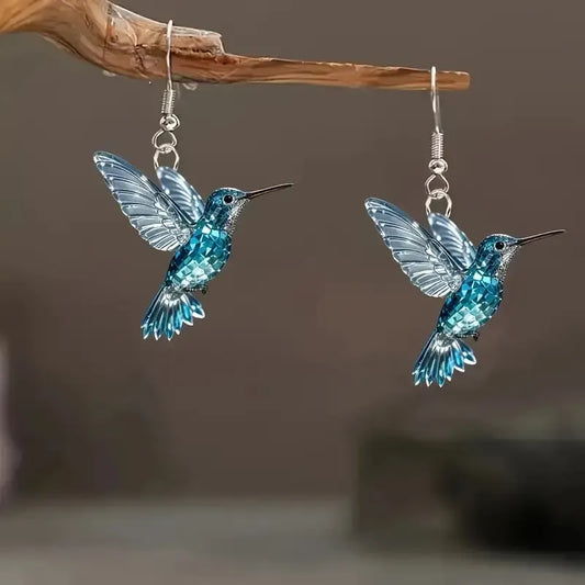 Elegant Hummingbird Earrings