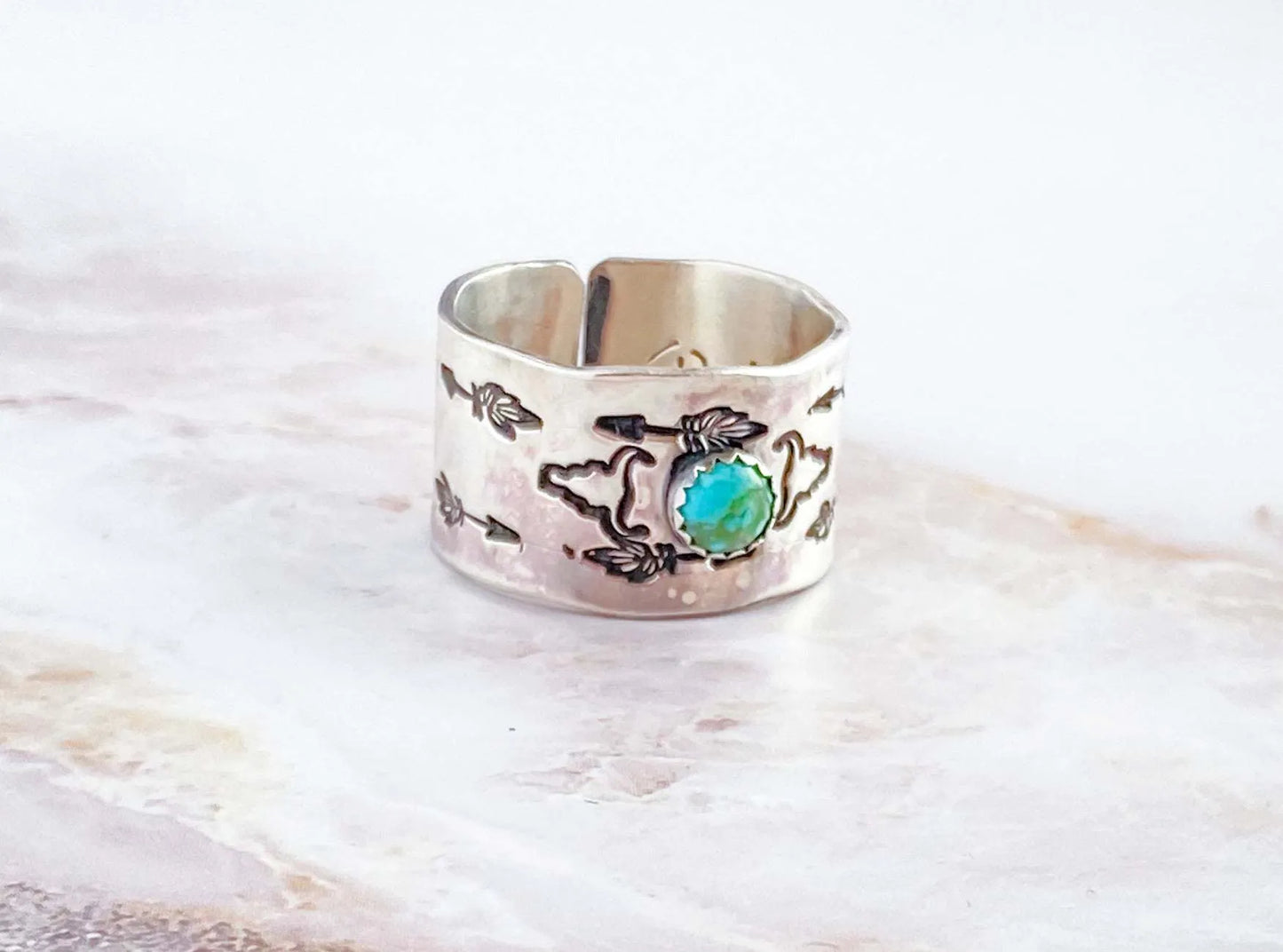 Bohemian Turquoise Ring