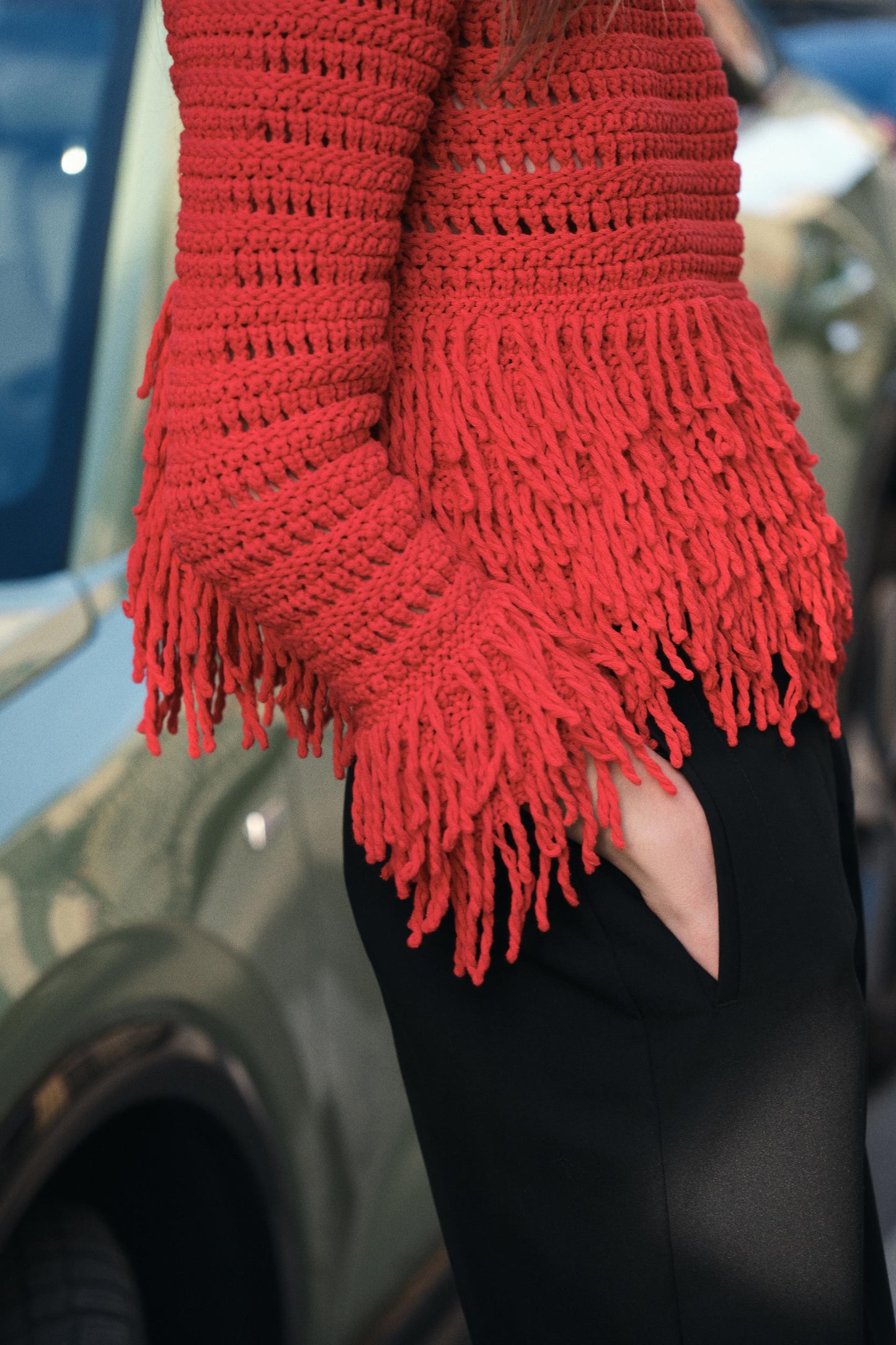 Deirdre Knit Tassel Sweater