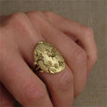 Vintage Gold Swallow Ring