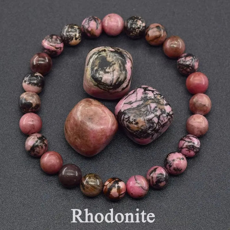 Rhodonite Beaded