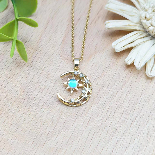 Celestial Turquoise Necklace