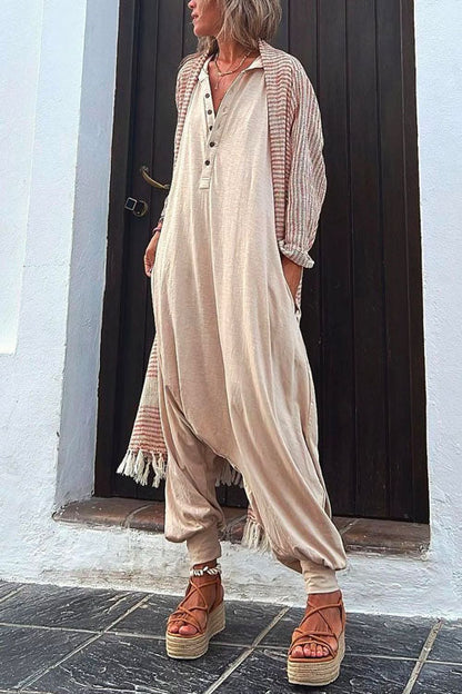 La Vie Hooded Jumpsuit With Pockets