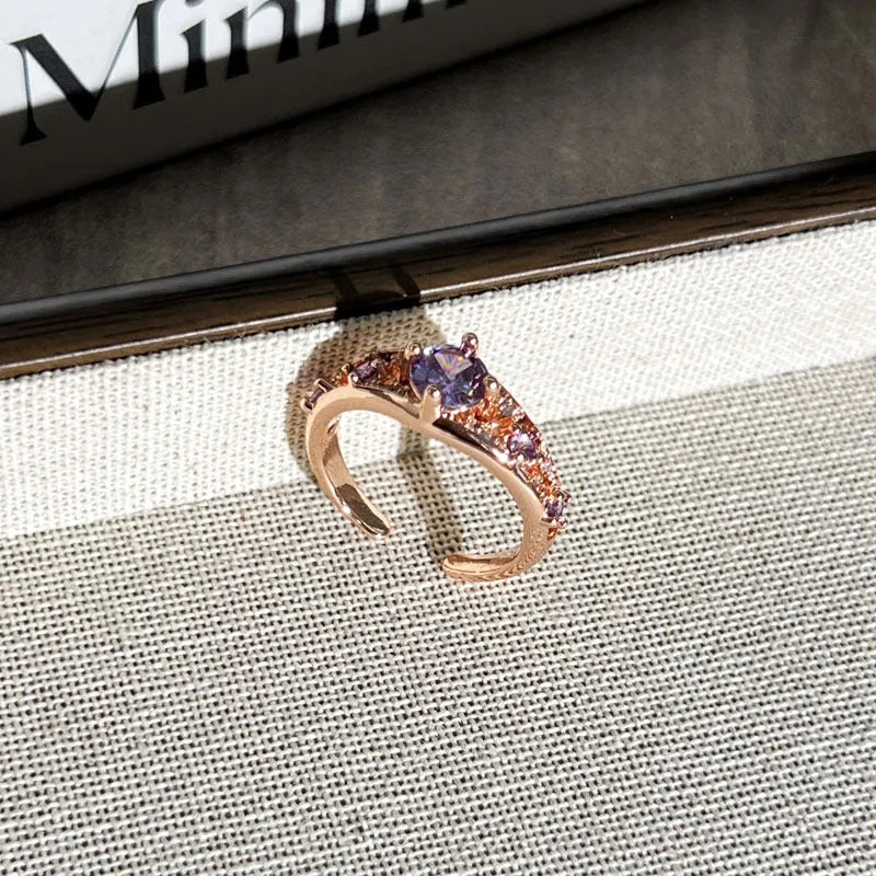 Elegant Amethyst Ring