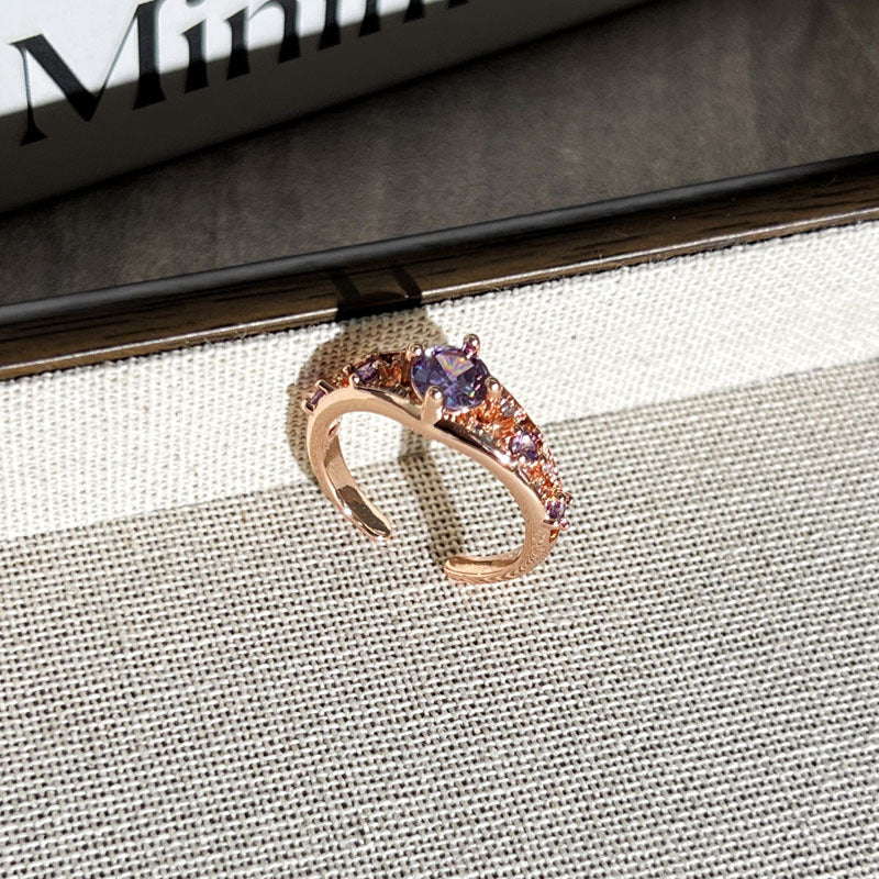 Elegant Amethyst Ring