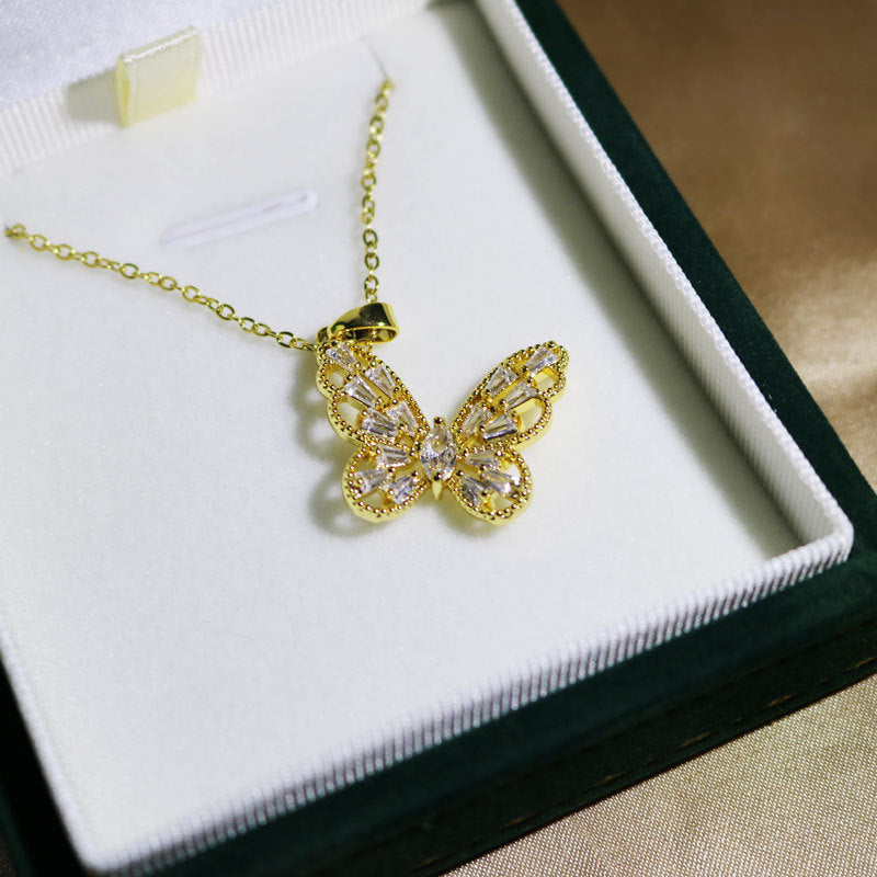 Elegant Butterfly Necklace