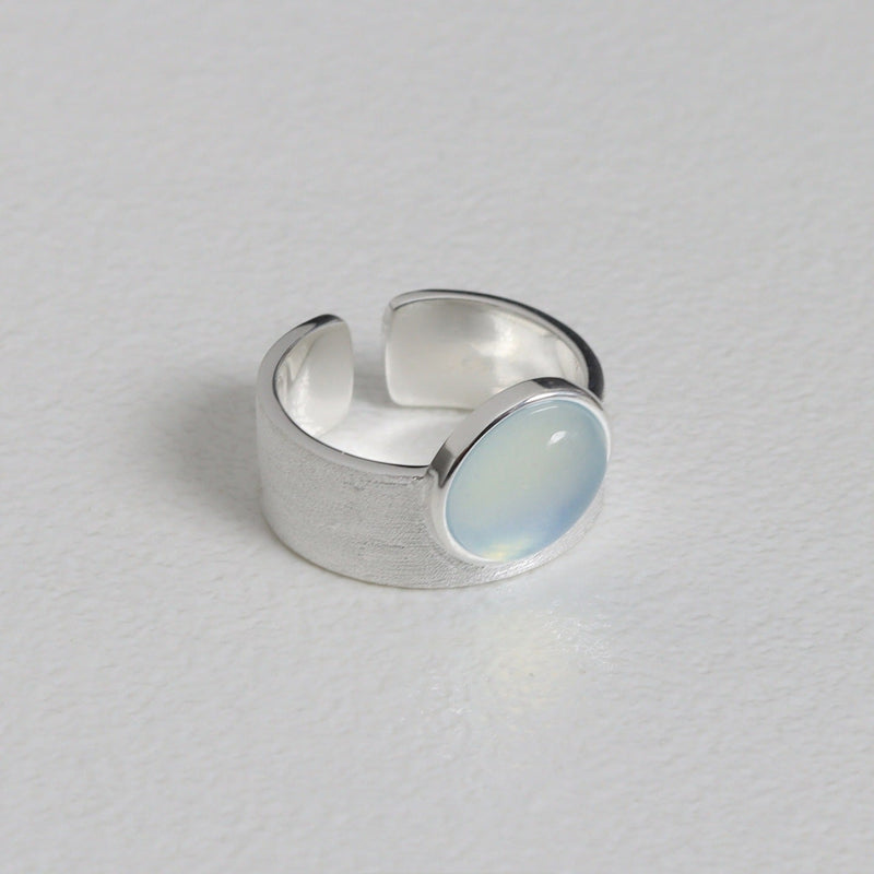 Modern Chalcedony Ring