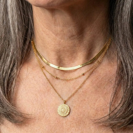 Vintage Golden Plated Necklace