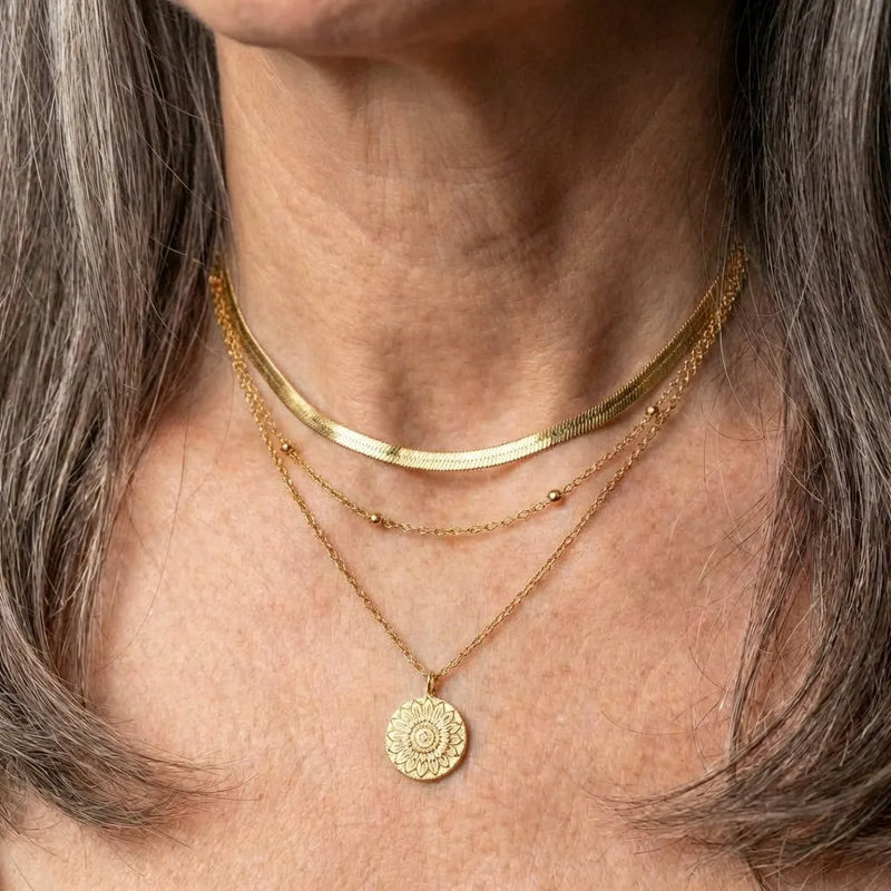 Vintage Golden Plated Necklace