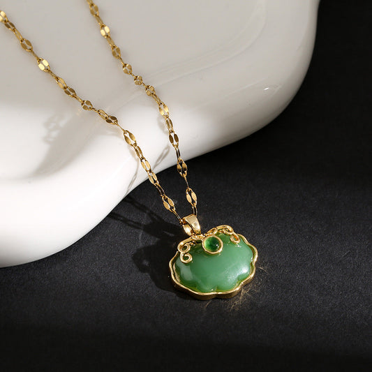 Elegant Jade Necklace
