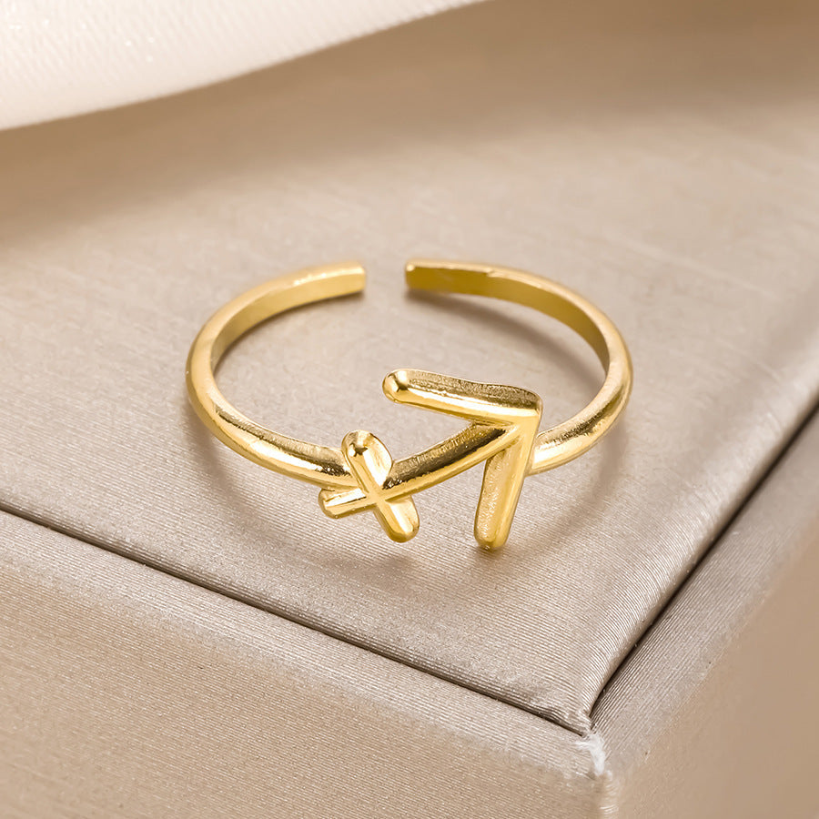 Modern Gold Cuff Bracelet