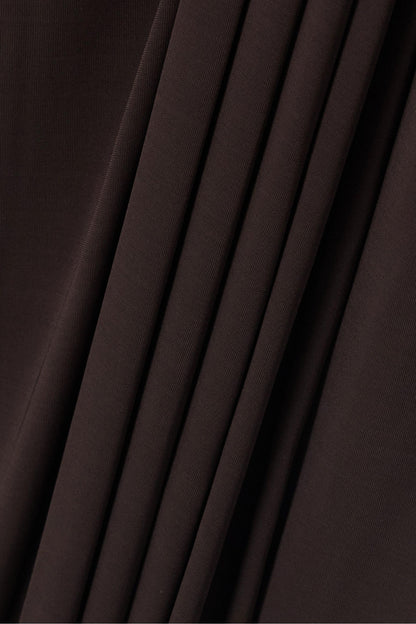 Jersey Off-shoulder Maxi Dress