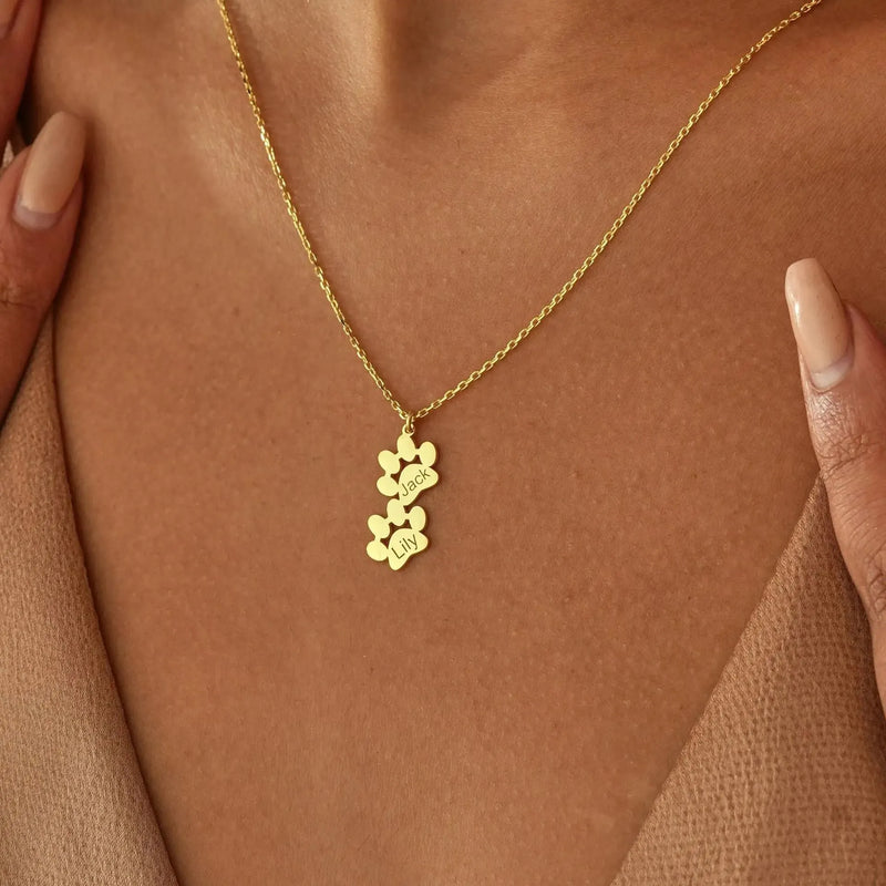 Personalized Gold Necklace