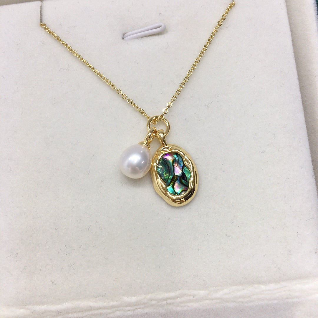 Elegant Abalone Pearl Necklace