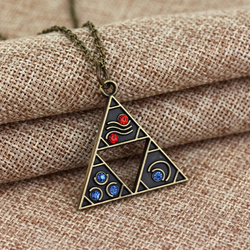 Vintage Triangle Necklace