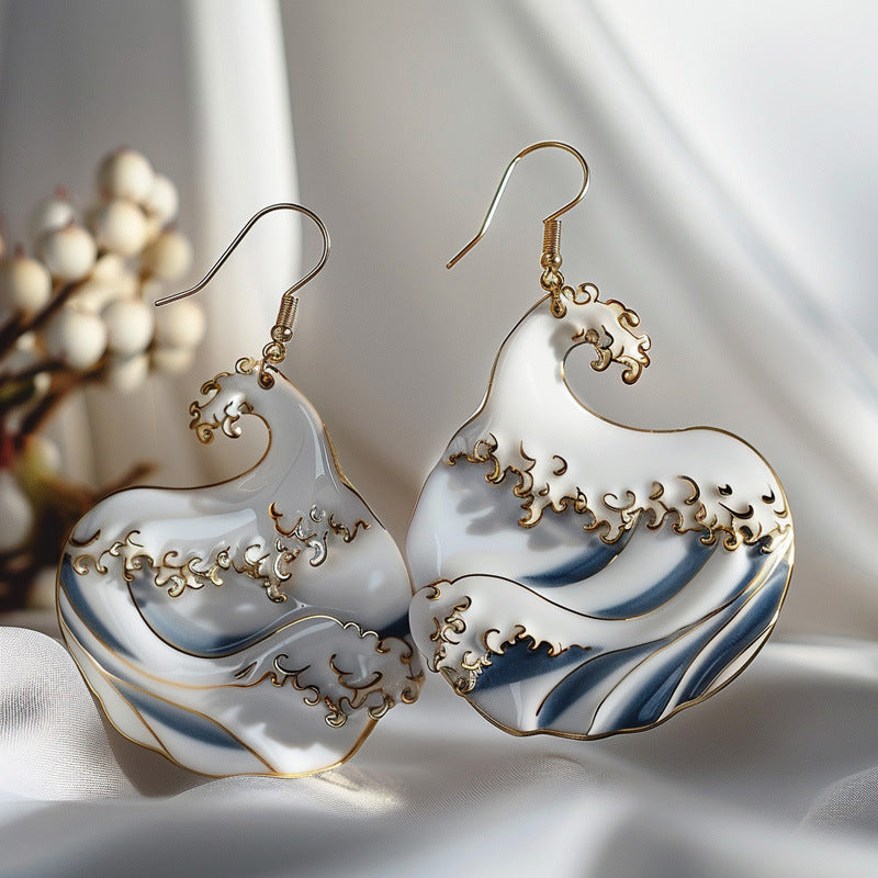 Elegant Wave Earrings
