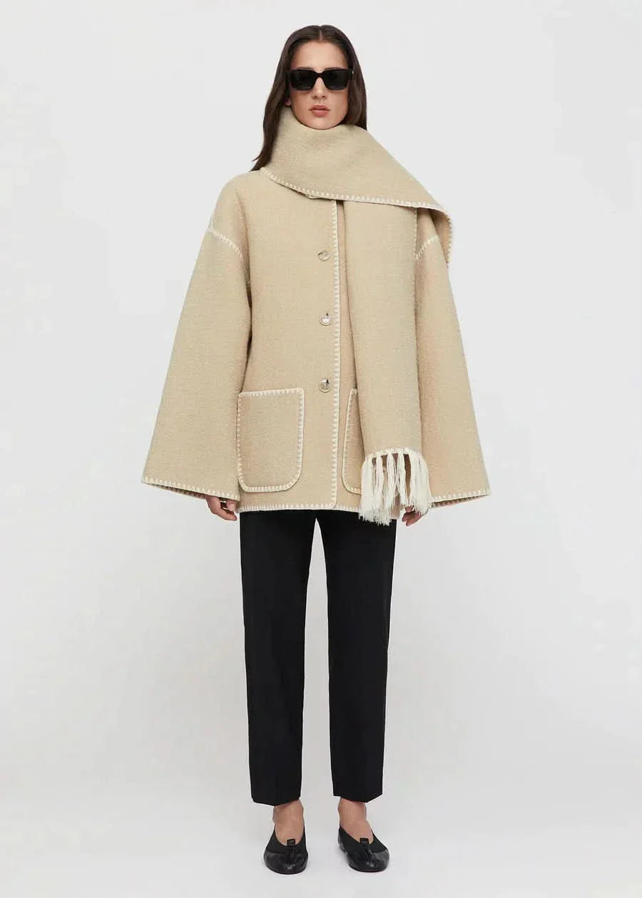 Jessy Scarf Coat