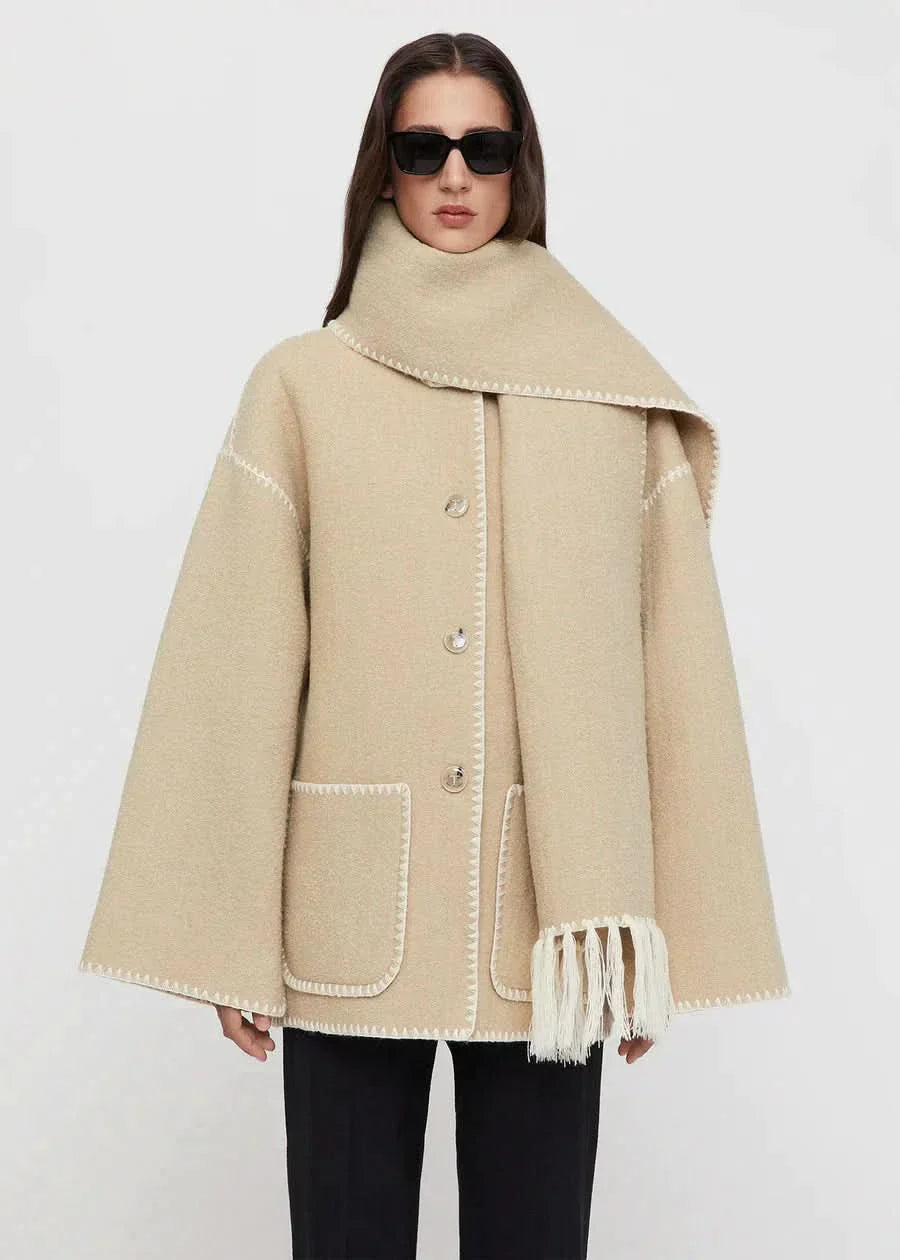 Jessy Scarf Coat