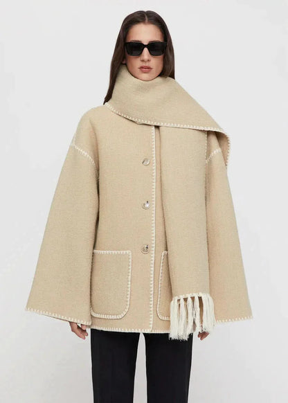 Jessy Scarf Coat
