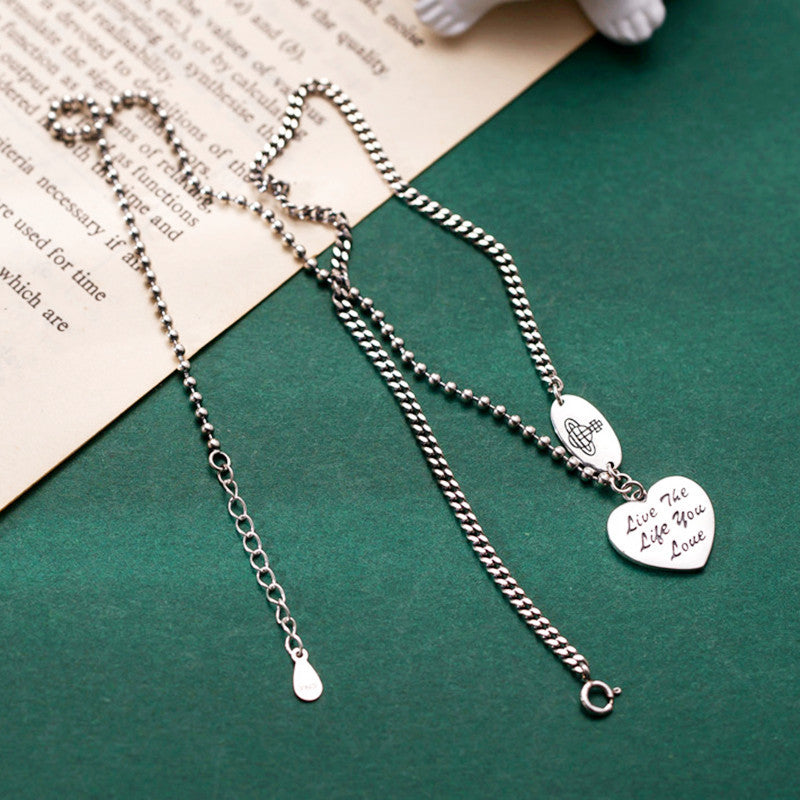 Romantic Heart Pendant Necklace