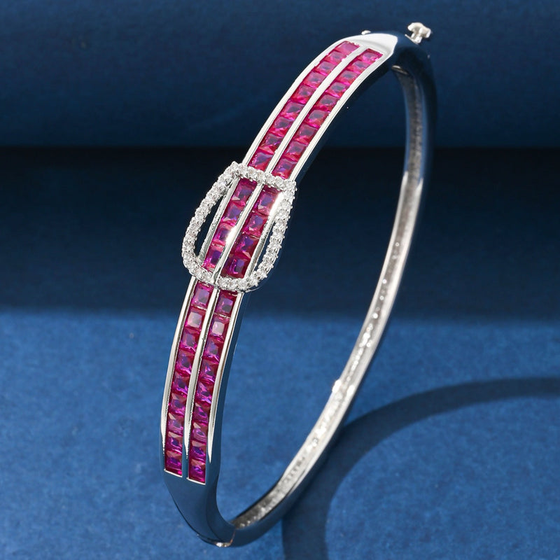 Elegant Ruby Bracelet