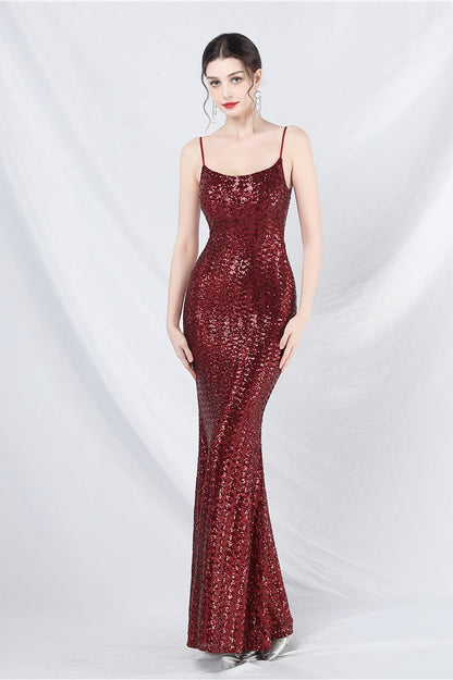 Sequin Cami Maxi Dress