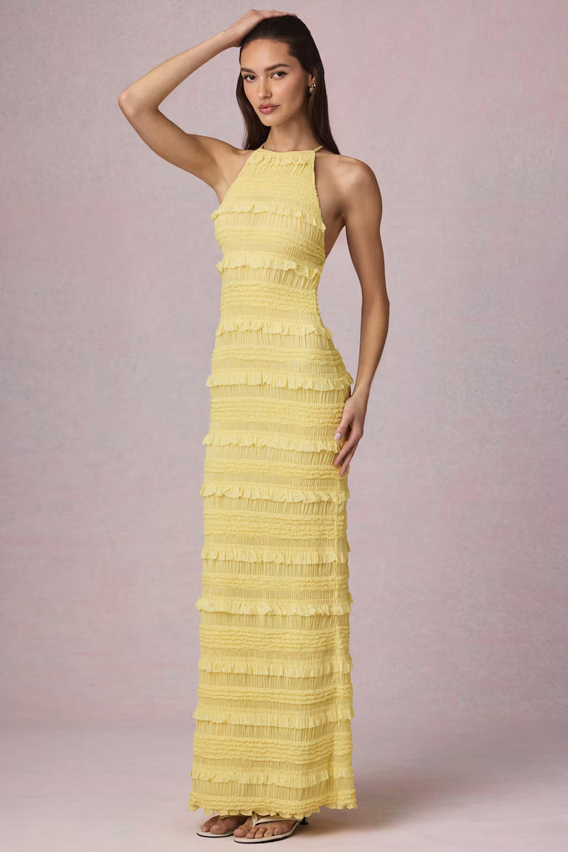 Ravenaluxe™ Maxi Dress — Own the Room With Unstoppable Elegance and Magnetic Confidence