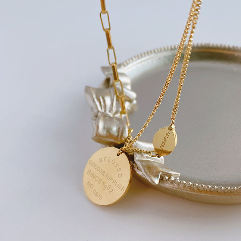 Gold Charm Necklace