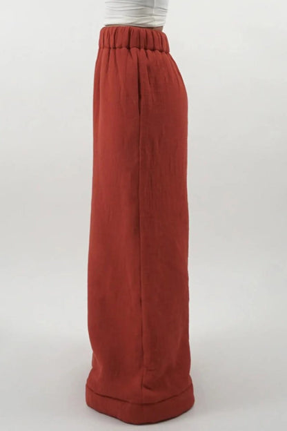 Warm Fleece Lined Knit Pants