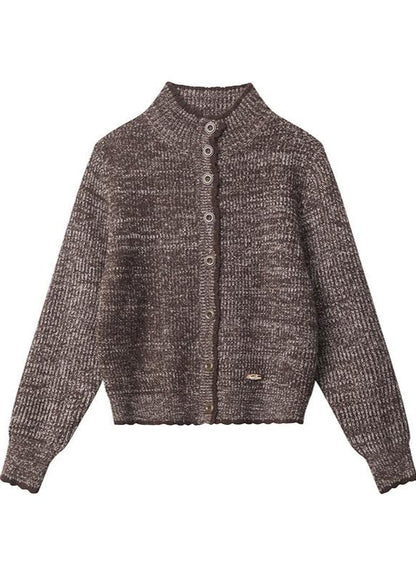 Retro Button-down Sweater Cardigan - Autumn Classic Knit