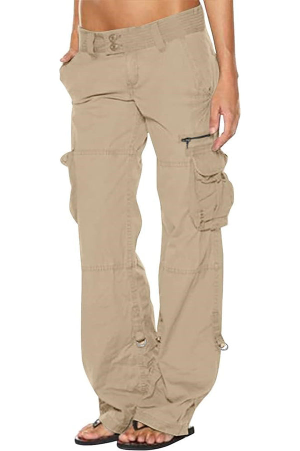 Tactical Active Loose Multi-pockets Cargo Pants