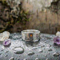 Vintage Mountain Sunset Ring