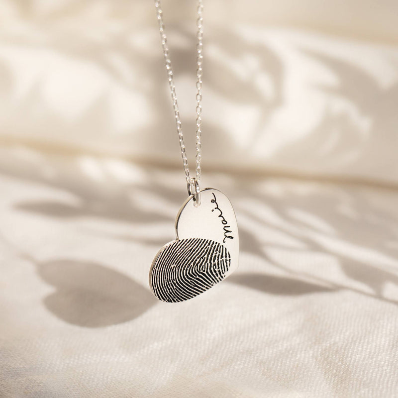 Personalized Fingerprint Necklace