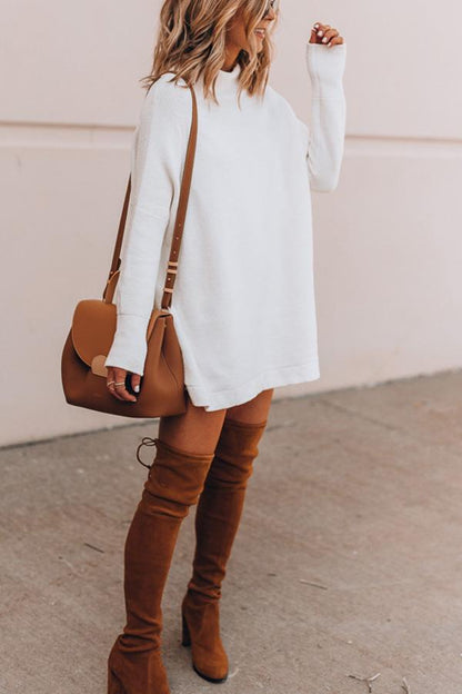 Come My Way Sweater Dress