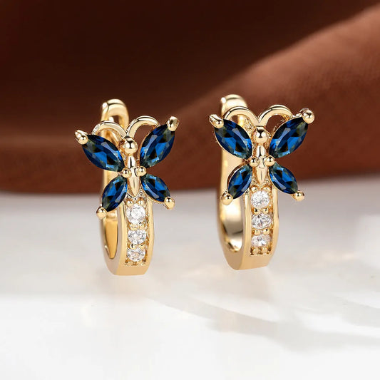Elegant Sapphire Earrings